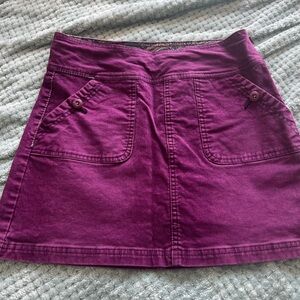 Prana Rich Purple Mini Skirt